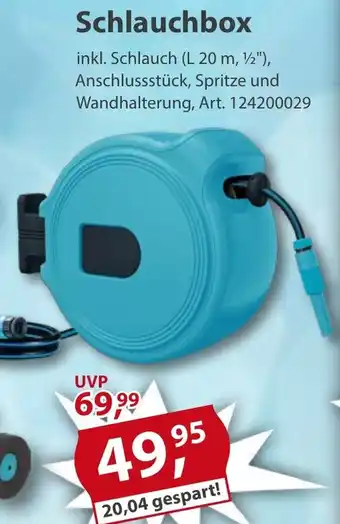 Sonderpreis Baumarkt Schlauchbox Angebot