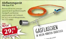 Sonderpreis Baumarkt Abflammgerät PM-Gas F10 Angebot