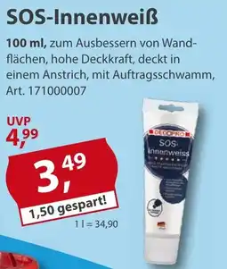 Sonderpreis Baumarkt DECOPRO SOS-Innenweiß Angebot