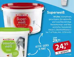 Sonderpreis Baumarkt DECOPRO Superweiẞ Angebot