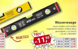 Sonderpreis Baumarkt GERMANIA Wasserwaage Angebot