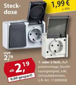 Sonderpreis Baumarkt Steckdose Angebot