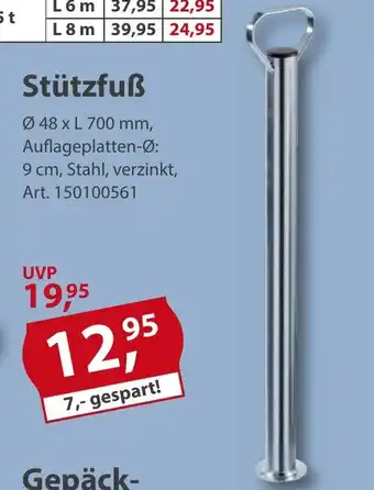 Sonderpreis Baumarkt Stützfuß Angebot