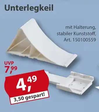 Sonderpreis Baumarkt Unterlegkeil Angebot