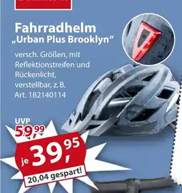 Sonderpreis Baumarkt Fahrradhelm ,,Urban Plus Brooklyn" Angebot