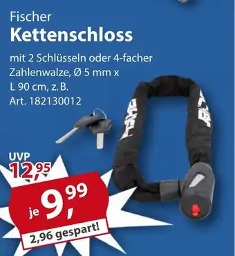 Sonderpreis Baumarkt Fischer Kettenschloss Angebot