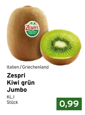 CAP Markt Zespri Kiwi grün Jumbo Angebot