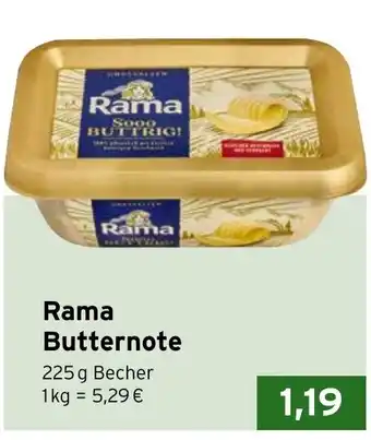 CAP Markt Rama Butternote Angebot