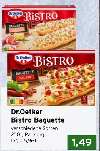 CAP Markt Dr.Oetker Bistro Baguette Angebot