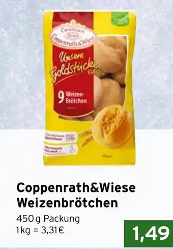 CAP Markt Coppenrath&Wiese Weizenbrötchen Angebot