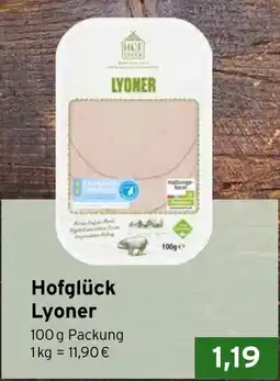 CAP Markt Hofglück Lyoner Angebot