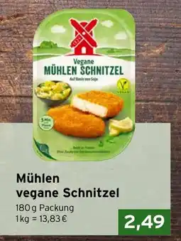 CAP Markt Mühlen vegane Schnitzel Angebot