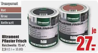 B1 Discount Baumarkt Ultrament Pflaster Frisch Angebot