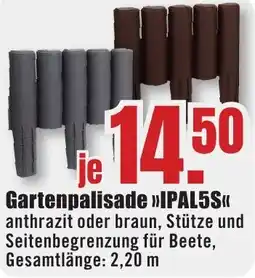 B1 Discount Baumarkt Gartenpalisade IPAL5S Angebot