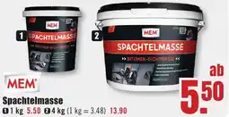 B1 Discount Baumarkt MEM Spachtelmasse Angebot