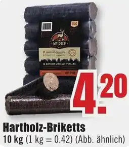 B1 Discount Baumarkt Hartholz-Briketts Angebot