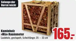 B1 Discount Baumarkt Kaminholz Mix Raummeter Angebot