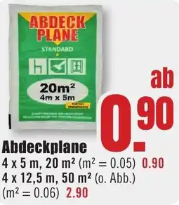 B1 Discount Baumarkt Abdeckplane Angebot