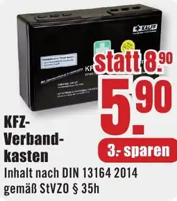 B1 Discount Baumarkt KFZ-Verbandkasten Angebot