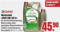 B1 Discount Baumarkt Castrol Motorenöl EDGE 5W-30 LL Angebot