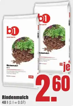 B1 Discount Baumarkt b1 Rindenmulch Angebot