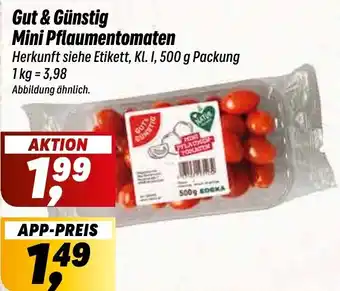 Simmel Gut &Günstig Mini Pflaumentomaten Angebot