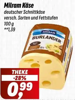 Simmel Milram Käse Angebot