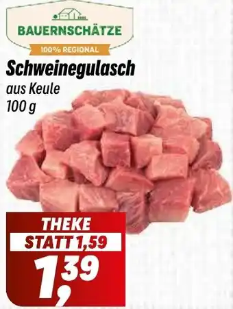 Simmel BAUERNSCHÄTZE Schweinegulasch Angebot