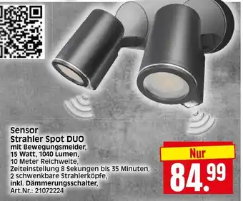 Herkules Baumarkt Sensor Strahler Spot Duo Angebot