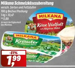 Simmel Milkana Schmelzkäsezubereitung Angebot