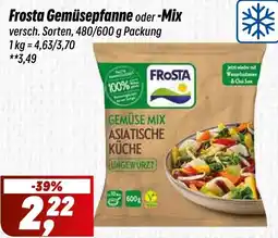 Simmel Frosta Gemüsepfanne oder -Mix Angebot