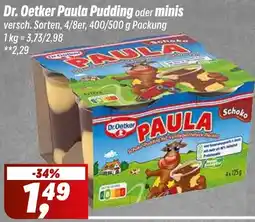 Simmel Dr. Oetker Paula Pudding oder minis Angebot