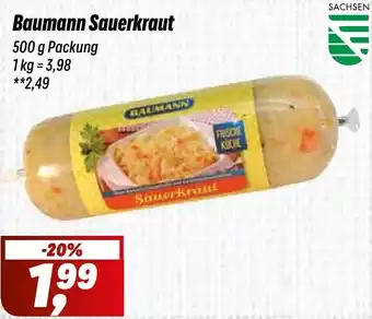 Simmel Baumann Sauerkraut Angebot