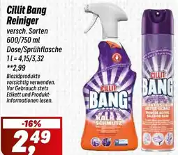 Simmel Cillit Bang Reiniger Angebot