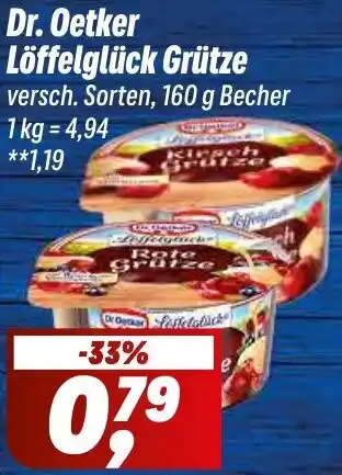 Simmel Dr. Oetker Löffelglück Grütze Angebot