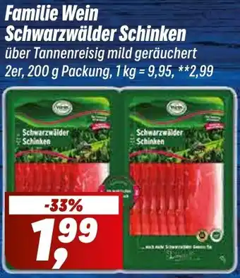 Simmel Familie Wein Schwarzwälder Schinken Angebot