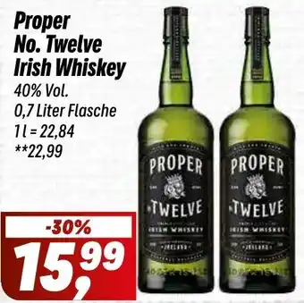 Simmel Proper No. Twelve Irish Whiskey Angebot