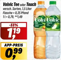 Simmel Volvic Tee oder Touch Angebot