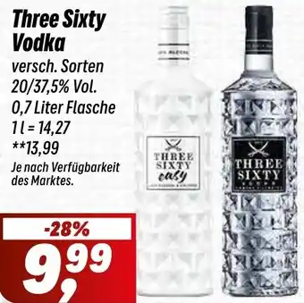 Simmel Three Sixty Vodka Angebot