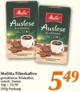 inkoop Melitta Filterkaffee Angebot