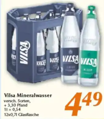 inkoop Vilsa Mineralwasser Angebot