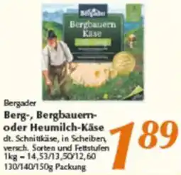 inkoop Bergader Berg-, Bergbauern- oder Heumilch-Käse Angebot