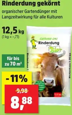 Thomas Philipps GRÜNER JAN Rinderdung gekörnt Angebot