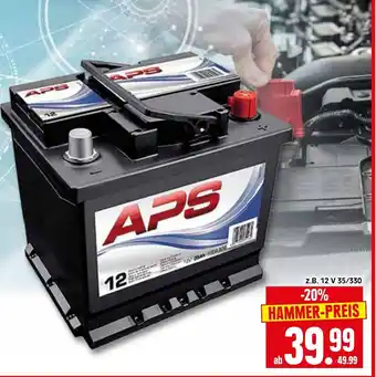 Herkules Baumarkt APS 12V 35/330g Angebot