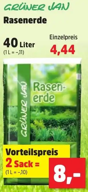 Thomas Philipps GRÜNER JAN Rasenerde Angebot