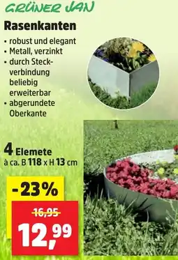 Thomas Philipps GRÜNER JAN Rasenkanten Angebot