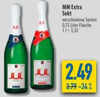 diska MM Extra Sekt 0,75L Angebot