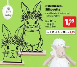 Thomas Philipps Osterhasen Silhouette Angebot