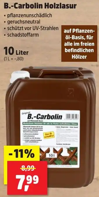 Thomas Philipps B.-Carbolin Holzlasur Angebot