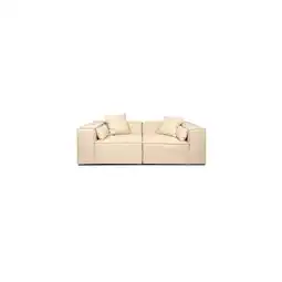 Netto Marken-Discount HOME DELUXE Modulares Sofa VERONA Größe S Beige - versch. Ausführungen Angebot